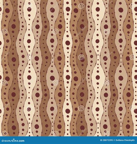 Seamless Pattern in Brown Colors Stock Vector - Illustration of endless ...