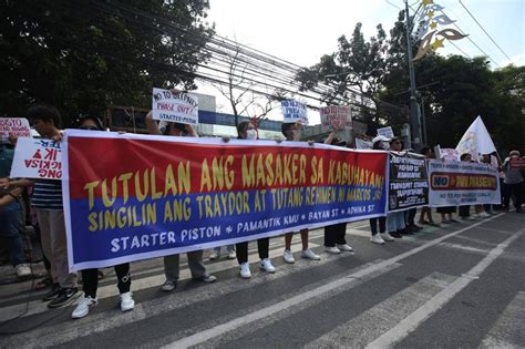 Protest Continues The Manila Times