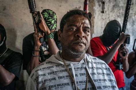 Haitian Gang Leader Jimmy Barbecue Ch Rizier Demands Peace Talks Role