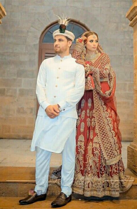 Traditional Wedding Couple In Gilgit Baltistan