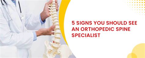 5 SIGNS YOU SHOULD SEE AN ORTHOPEDIC SPINE SPECIALIST -Germanten Hospital