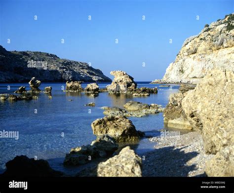 Rhodes - Anthony Quinn Bay ©2006 Charles Walker Stock Photo - Alamy