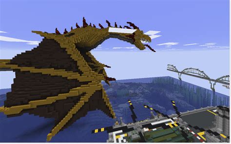 dragon build in survival : Minecraft