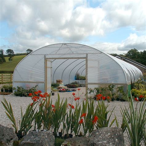 Ft Wide Polytunnel Ft Commercial Polytunnels From First Tunnels