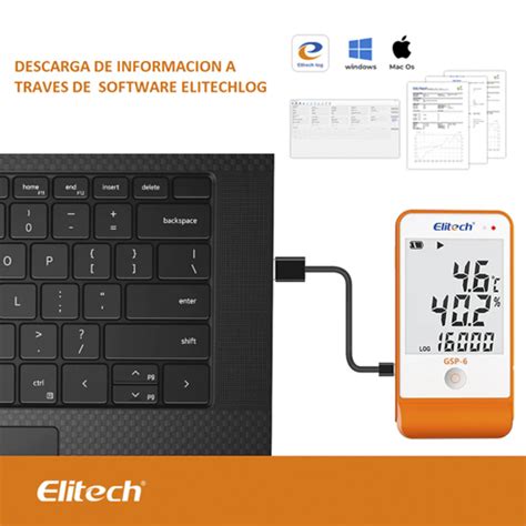 Datalogger Elitech Gsp Prosoind Sas