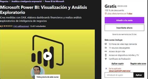 Curso Microsoft Power Bi Visualizaci N Y An Lisis Free