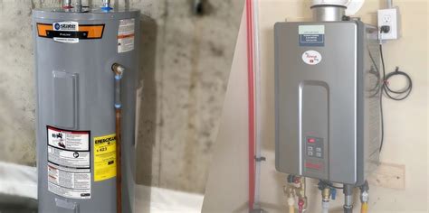 Tankless Water Heater Vs Standard Water Heater Hard Knox Plumbing