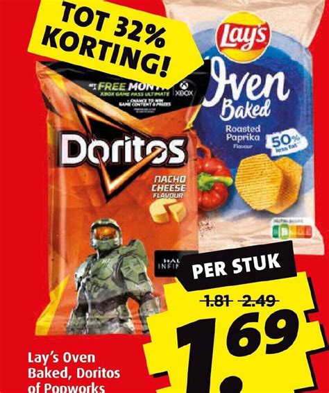 Lay S Oven Baked Doritos Of Popworks Alle Varianten Zak Gram