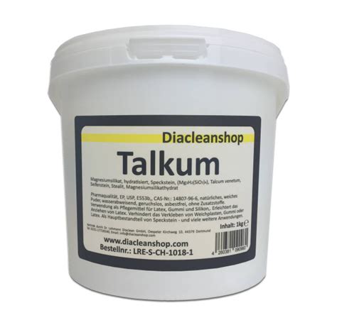 Talkum Puder F R Gummi Latex Kaufen Diacleanshop