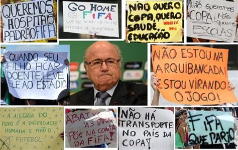 Movimento Ordem Vigilia Contra Corrup O Presidente Da Fifa Quer Que