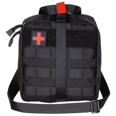 MFH int comp First Aid Kit groß MOLLE SCHWARZ Army shop MILITARY RANGE