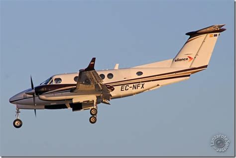 EC NFX Eliance Beechcraft B200GT King Air 250 Lanzarote Spotter