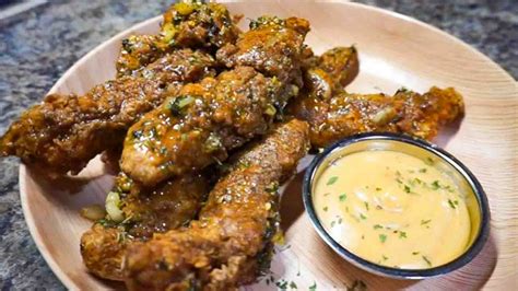 Honey Garlic Butter Chicken Tenders Recipe