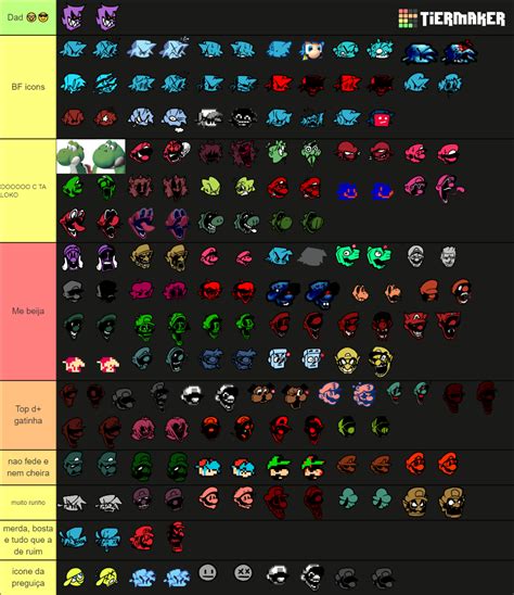 Fnf Mario Madness V Icons Tier List Community Rankings Tiermaker