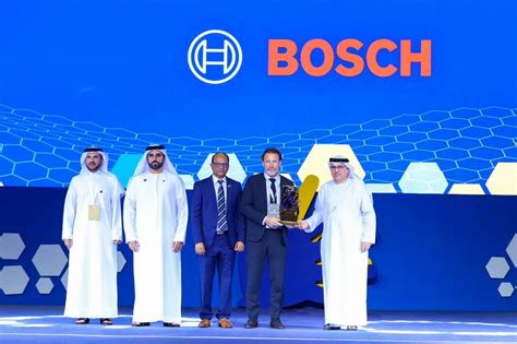 Bosch Receives Prestigious Award At Dubai Ceremony