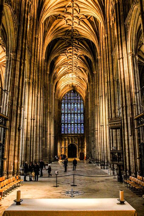 Catedral De Canterbury De Peregrinos Y Arzobispos