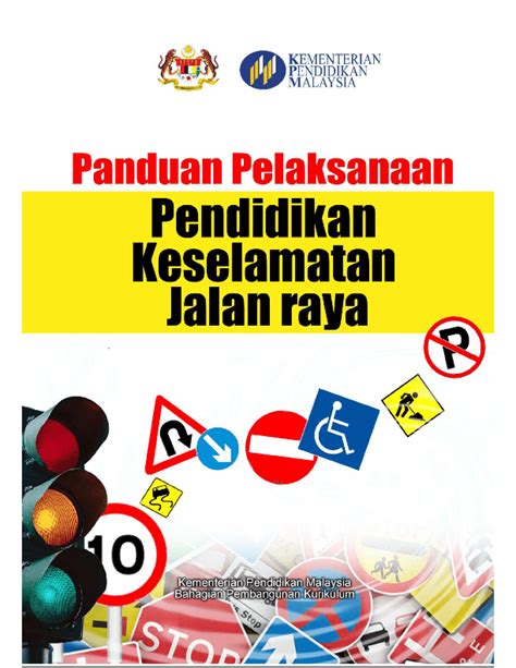 Poster Keselamatan Jalan Raya Tahun 3 Rampaian Mewarna Bergambar