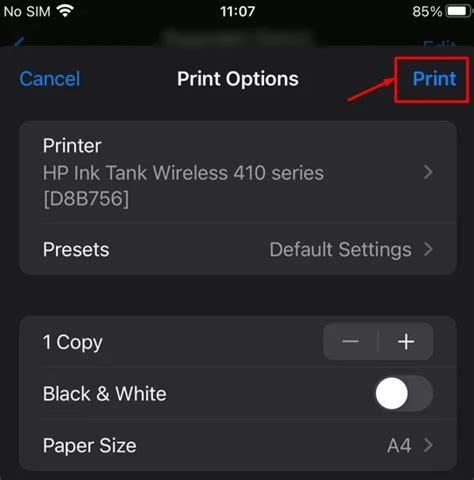 How To Airprint To Hp Printer