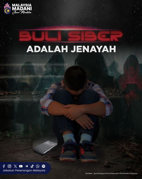 buli siber  jenayah portal rasmi jabatan penerangan malaysia