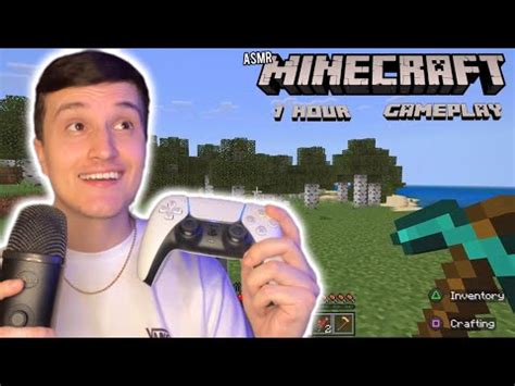 ASMR Minecraft 1 Hour Of Relaxing Gameplay W Controller Sounds