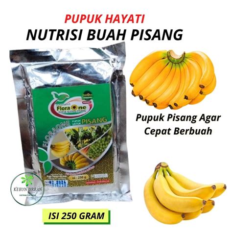 Jual Booster Hayati Flora One Pisang Pupuk Pisang Ambon Fungisida