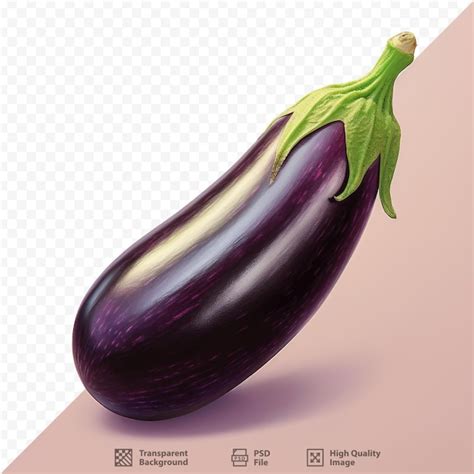 Premium Psd A Eggplant With The Text Eggplant On It