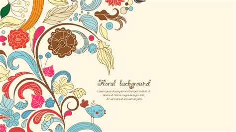 Free Floral Vector Graphics That Will Add Flavour To Your Designs