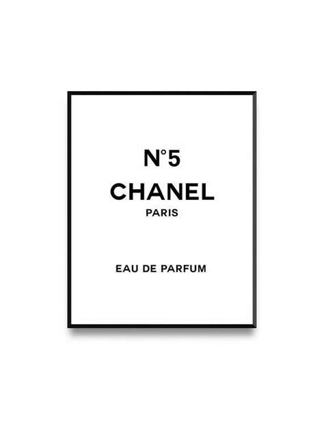 Printable Chanel No 5 Logo