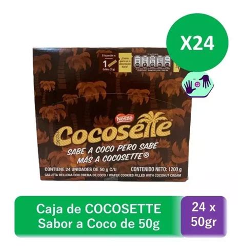 Cocosette Gr Caja X Unidades Galleta Coco Cuotas Sin Inter S