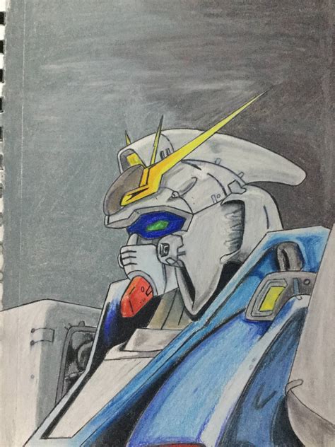 Gundam Head Sketch : Gundam Head Drawing | Bochicwasure