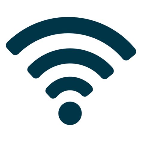 Wifi Flat Icon PNG & SVG Design For T-Shirts