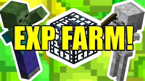 Easy Zombieskeleton Spawner Xp Farm Minecraft 117 Youtube