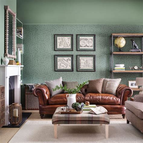 20 Living Rooms With Green Walls Decoomo