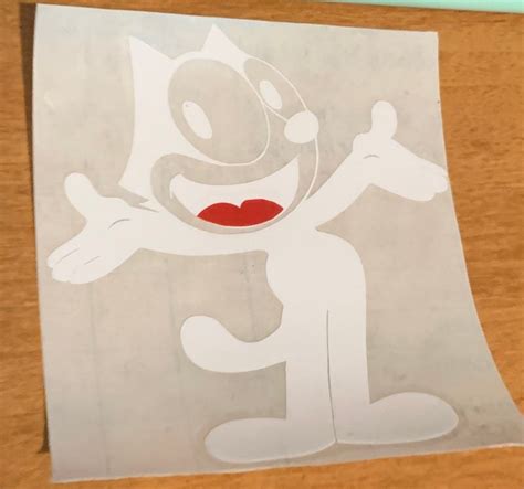 Felix The Cat Vinyl Decal Etsy