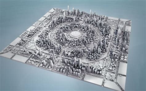 Star Wars Galactic City 3D model 3D printable | CGTrader