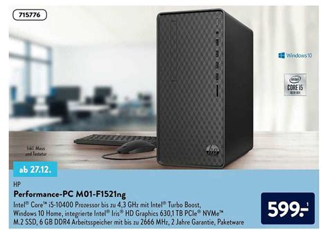 Hp Performance-pc M01-f1521ng Angebot bei ALDI sud