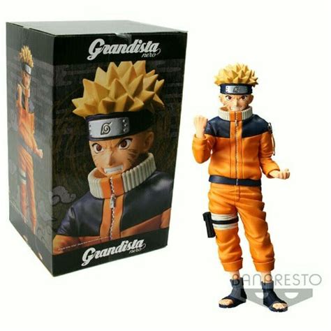 Banpresto Bandai Naruto Shippuden Uzumaki Naruto Grandista Nero Figure