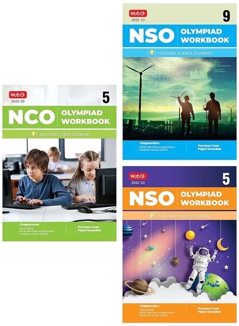 Buy National Cyber Olympiad Nco Work Book For Class 5 And National Science Olympiad Work Book