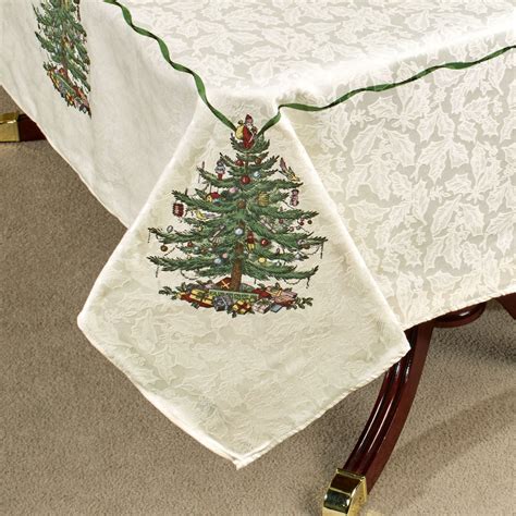 Artisan Flair Af L Christmas Tree Printed Fabric Jacquard