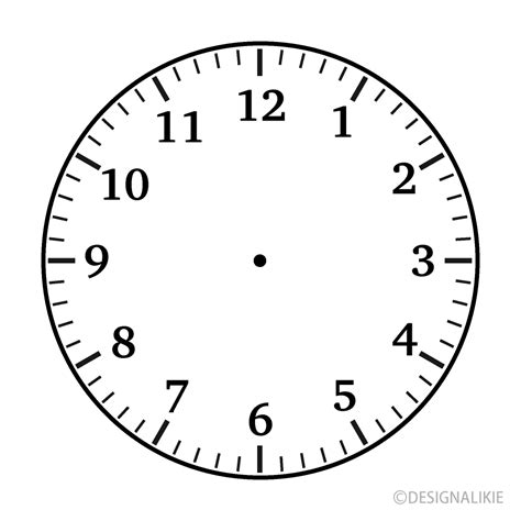 Clock Face Clip Art Free Png Image｜illustoon