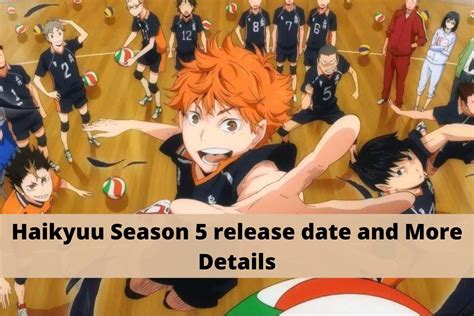 Haikyuu Season 5 release date and More Details - Fornez