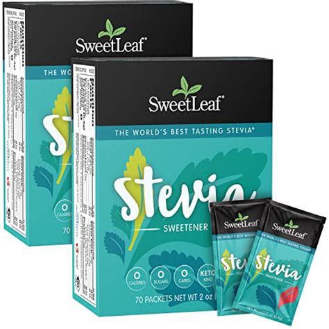 Wisdom Natural Brands Sweetleaf Stevia Sweetener 70 Packets 25oz