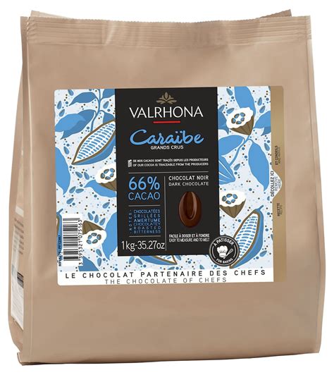 Cara Be Dark Chocolate Feves Kg Valrhona Meilleur Du Chef