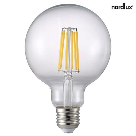 Nordlux Led Filament Globe Dimmbar E W K Lm Cm