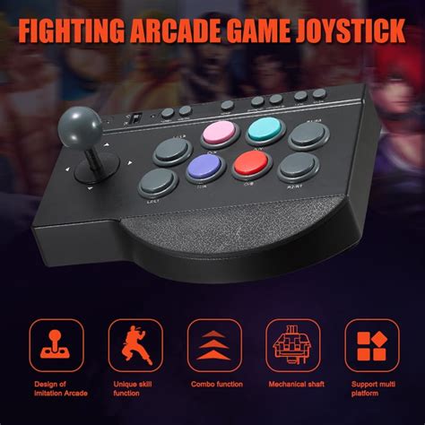 Buy Usb Arcade Fight Stick Pc Street Fighter Arcade Game Fighting