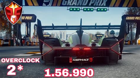 Asphalt 9 GRAND PRIX ROUND 3 LAMBORGHINI SC63 1 56 990 2 STAR