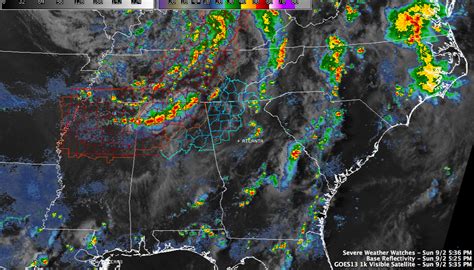 New Severe Thunderstorm Watch The Alabama Weather Blog