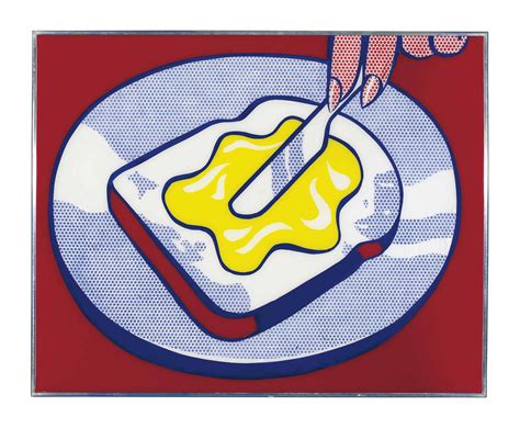 Roy Lichtenstein 1923 1997 Mustard On White Christies