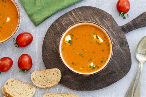 Tomatensuppe Aus Frischen Tomaten Rezept Eat De