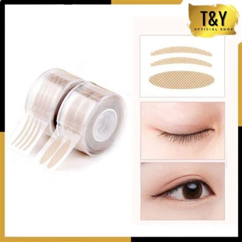 Skot Mata Roll Pcs Double Eyelid Tape Stiker Kelopak Mata Bening